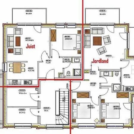 Appartementhaus Westwind 아파트 부숨